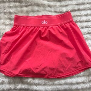 alo red skirt